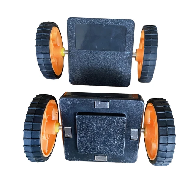 2x Magnetic Blocks Wheels Bases Brain Development Educational Toys for Kids