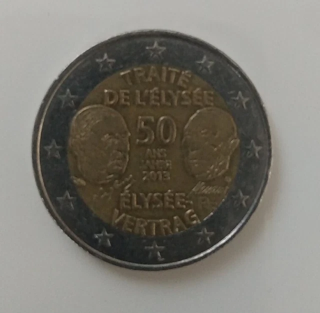 2 EURO MÜNZE Frankreich TRAITE DE L