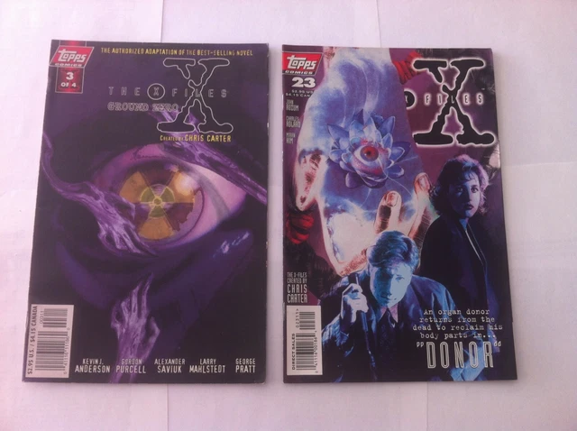 Topps Comics  12 X-Files Very Fine/Near To Mint Condition 7