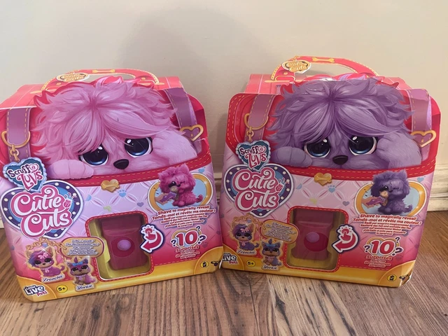 Little Live Pets Scruff-a-Luvs Cutie Cuts – Mascota De Peluche Que Se Afeita, Lava Y Peina