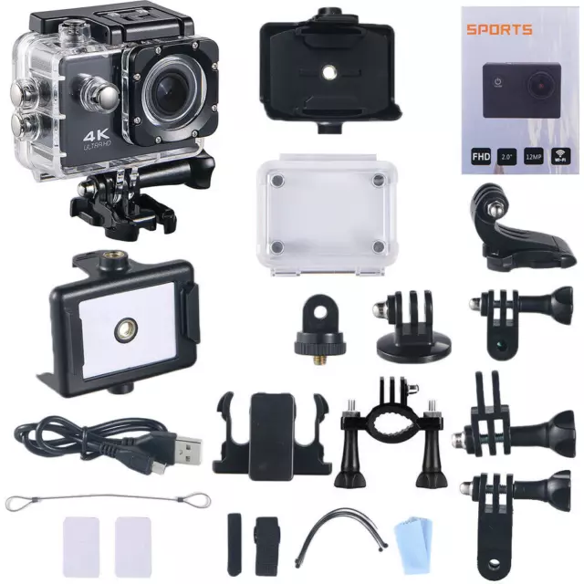 SJ9000 Wifi 1080P 4K Ultra HD Sport Action Camera DVR DV Waterproof Camcorder US