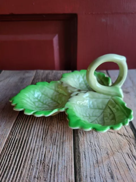 Carlton Ware Leaf Shaped Three Leaf Serving Tray 2