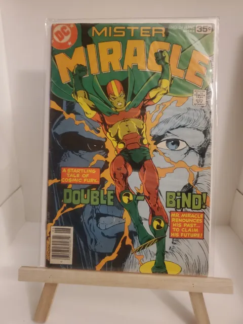 Mister Miracle 24  Double-Bind!  Michael Golden art! 1978 DC Comic Book