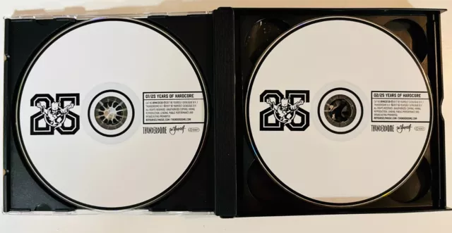 THUNDERDOME CD 25 years of hardcore ORIGINAL GABBER HARDCORE promo catscan etc 3