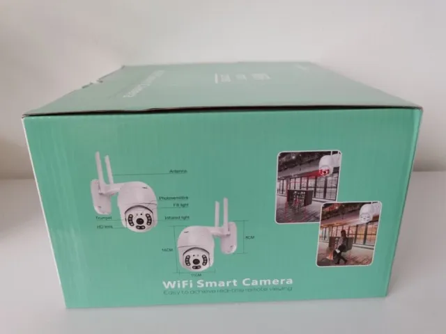 Telecamera Wifi Esterna Motorizzata Ip Camera Di Sorveglianza Infrarossi Smart 3
