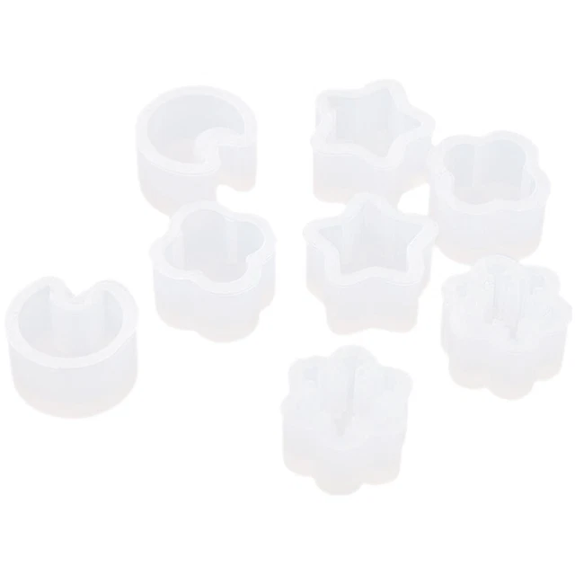 RELAND SUN Stampo in silicone cuore per artigianato fai da te (S