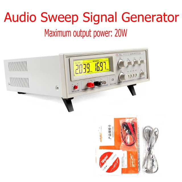 Fast arrival TH1312-20 Audio Sweep Signal Generator 20-20kHz Power 20W