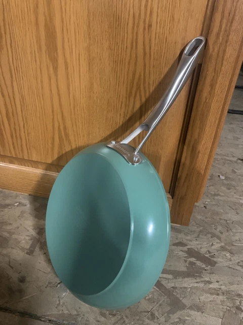 Cuisinart 12" Stainless Steel Non-Stick Skillet - Green