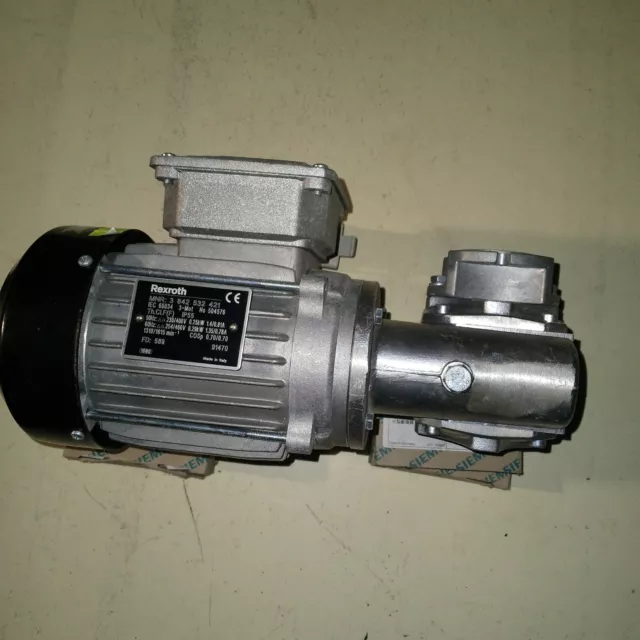 Rexroth 3 842 532 421 Drehstrommotor Getriebe 3 842 527 866