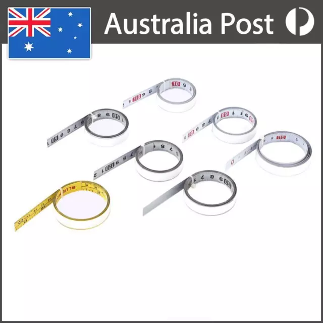 Stainless Steel Miter Track Tape Measure Self Adhesive Metric Scale Ruler