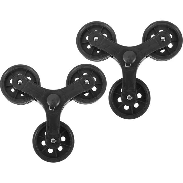 1 paio di carrelli della spesa caster carrello della spesa ruote carrelli ruota trolley di ricambio