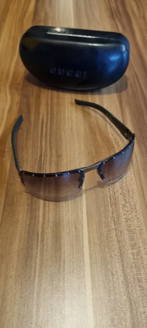 Authentique Paire De Lunette Gucci De Soleil Vintage