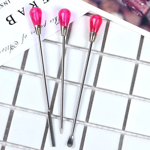 Applicateur De Colle Précise En Métal - Pour Modélisme, Miniatures, Bijoux - Pointe Fine Comme Une Aiguille
