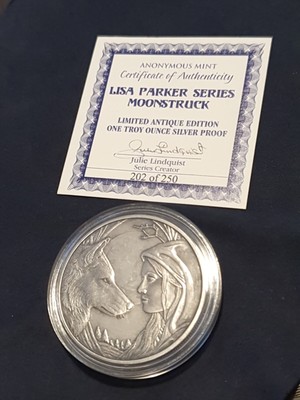 Moneta ARGENTO Spatan 2oz ag999 high relief Round Molon labesusa Type 5-intaglio MINT 