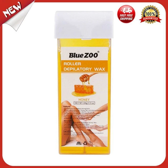 es 100g Roll-On Hair Removal Depilatory Heater Waxing Cartridge (Honey)