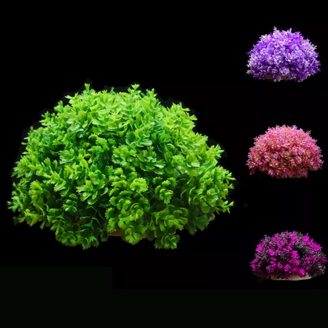 1pc Simulated Water Grass Ball Fish Tank Landscaping Pendant DIY Aquarium Plant 2