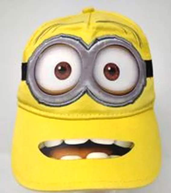 Despicable Me Minions Youth Ball Cap Hat Snapback Baseball