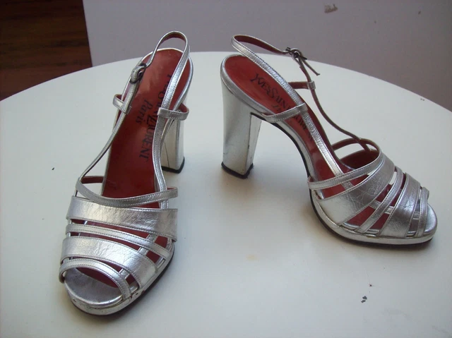 chaussures femme vintage YVES SAINT LAURENT pointure 4,5