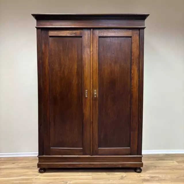 Antiker Schrank I Eiche Massivholz I Jugendstil um 1910