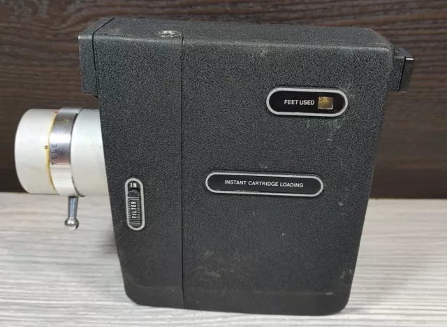 Argus 802 Super 8 Flashholder con Reflector Lumaclad Luz de Película Cámara De Colección