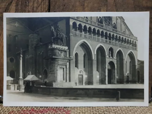 Padova Basilica Del Santo E Monumento Gattamelata Cartolina Post Card  N.v.-A3