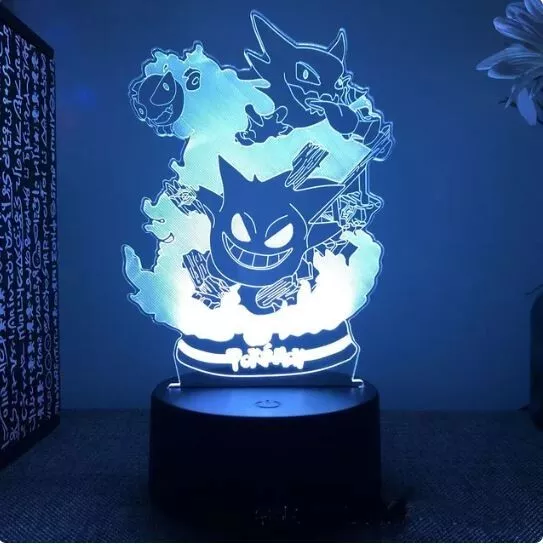 Pokemon shop led lamp