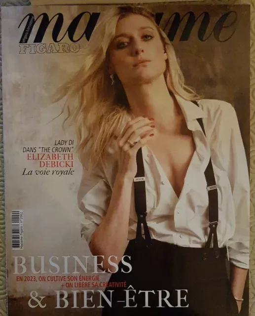 magazine FIGARO MADAME DU 6 janvier 2023 ELIZABETH  DEBICKI NEUF NEW