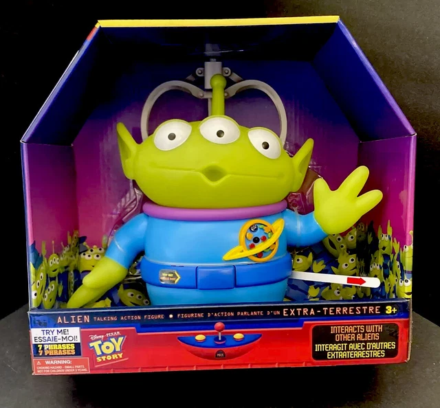 DISNEY PIXAR TOY Story Pizza Space Crane Claw Machine w/ 10