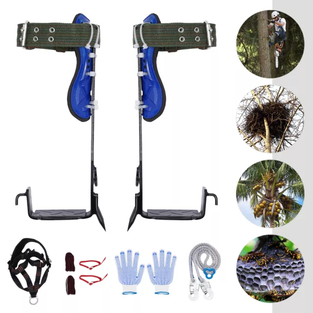 Tree Climbing Spike Complete Kit Plastic Sprayed Finish Wear-resistant Durable