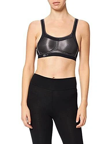 Anita Sport-BH 5529, 70 B, REGGISENO SPORTIVO PALESTRA FITNESS NERO