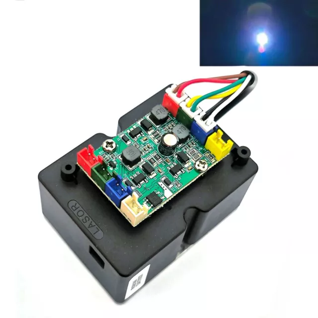 RGB 1W Laser Module White Light 638nm 520nm 445nm Red/Green/Blue Colorful w/TTL