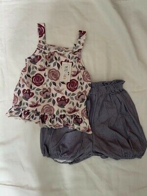Pete and Lucy Rebecca Short Set 2 piece Size 5 New With Tags