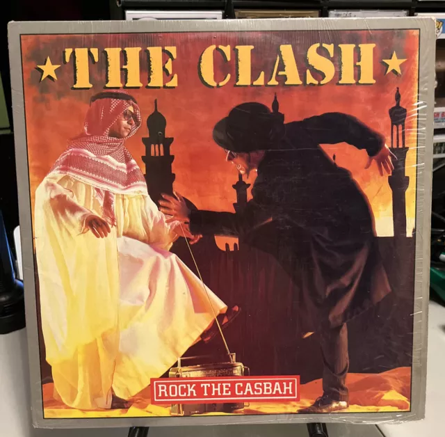 The Clash - Rock The Casbah / Mustapha Dance 12" EP - USED Record PROMO Vinyl