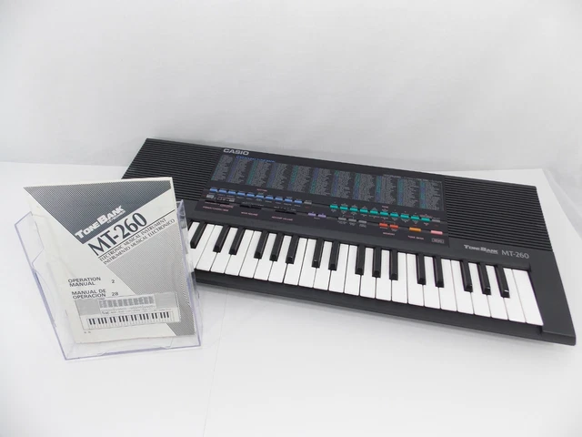CASIO CASIOTONE MT-260 Electronic Keyboard 210 Sound Tone Bank