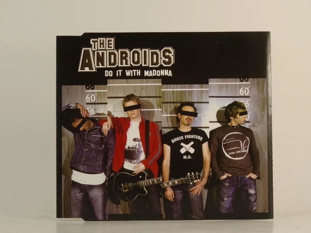 THE ANDROIDS DO IT WITH MADONNA (H1) 1 Track Promo CD Single Picture Sleeve UNIV