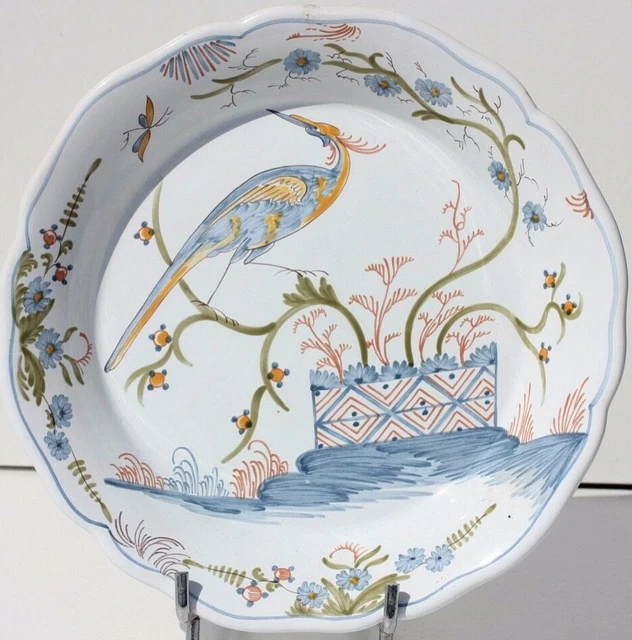 DECORATIVE PLATES - POTTERY IN THE CHAPELLE DES POTS - 17100 - D. 22.5 cm