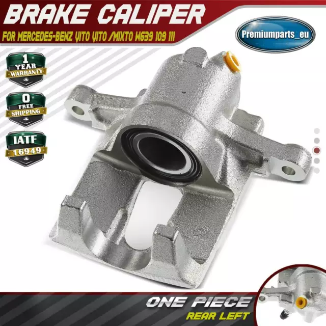 Brake Caliper Rear Left for Mercedes-Benz Vito W639 Viano 109 111 BOSCH System