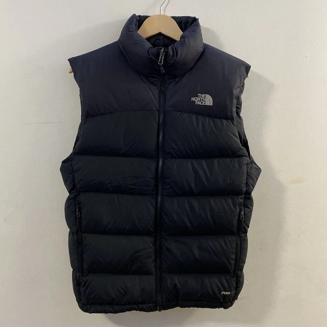 Piumino tampone The North Face Nuptse 700 gilet nero taglia small