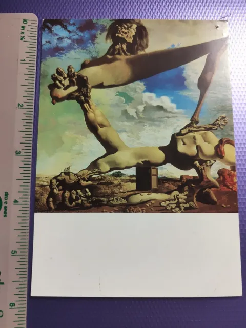 Postcard Salvador Dali - art card