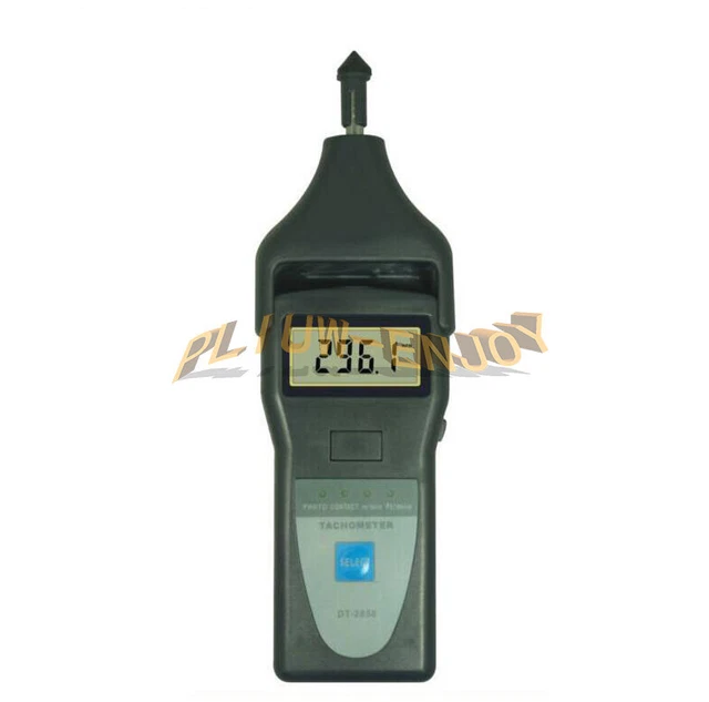 LANDTEK DT-2858 PhotoContact Tachometer Speed Tester RPM Laser Meter Speedometer