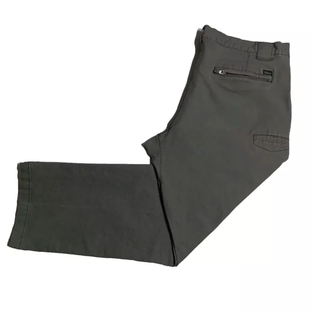Woolrich Elite Series Tactical Pants Men's 38x30 Green Canvas Hiking Utility
