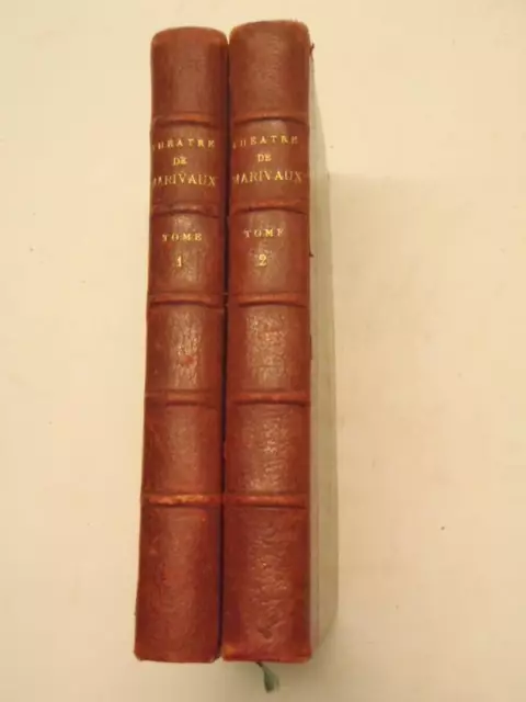 Théâtre choisi de Marivaux publié en deux volumes