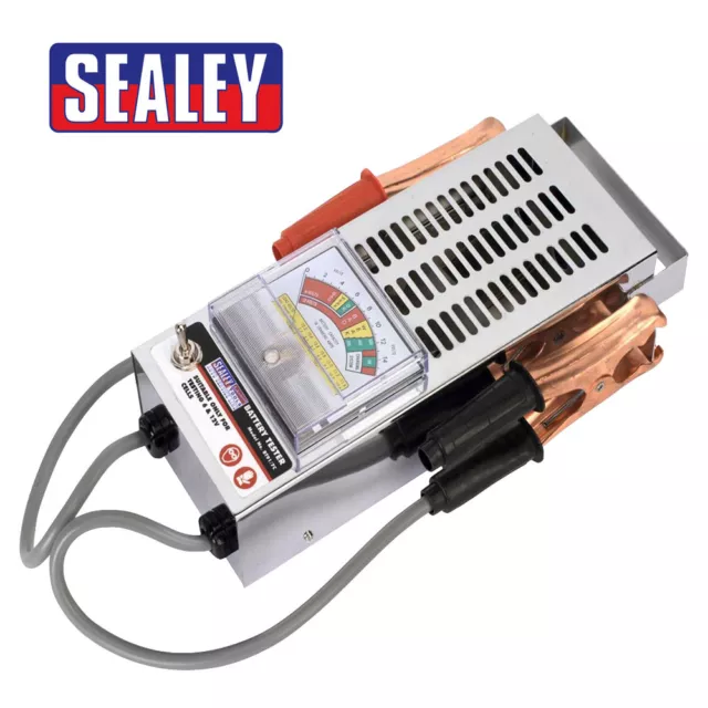 Sealey Car/Van/Motorcycle Battery Cell Load Drop Tester/Testing - 6/12V - BT91/7