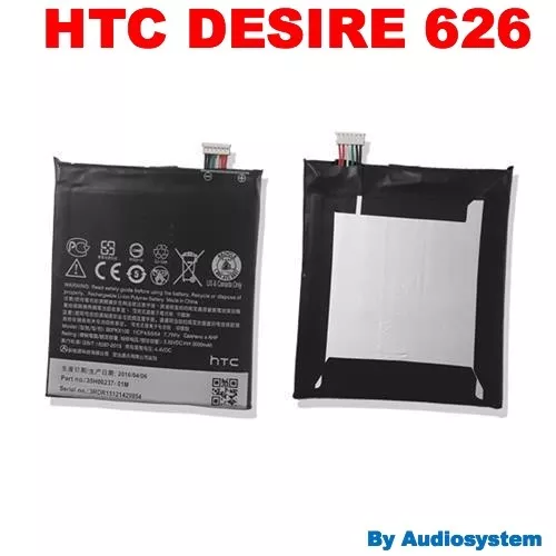 Batteria Originale Htc Per Desire 626 626G 2040Mah B0Pkx100 35H00237-00M Nuova