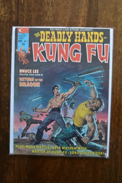Stan Lee Presents: Deadly Hands of Kung Fu (1974 Magazine) #7 Marvel VF+