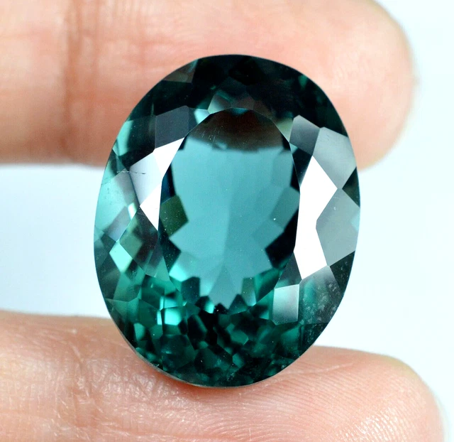 Tourmaline verte du Mozambique de 7,75 carats avec certificat
