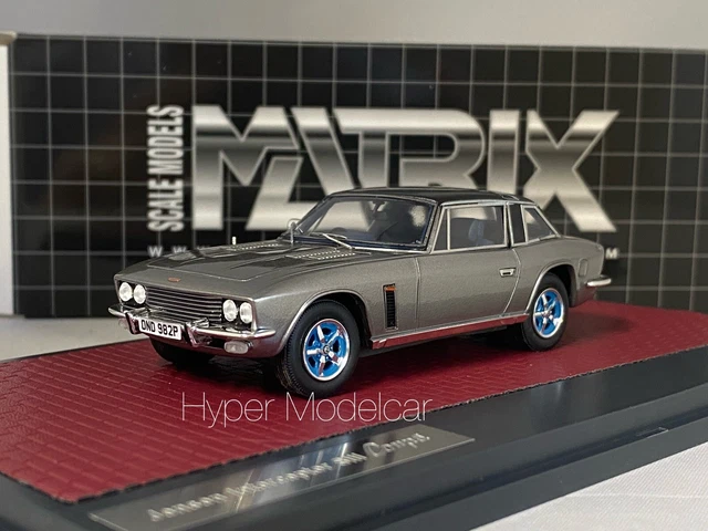 Enco Models 1/43 Scale EN09S - Jensen Interceptor Coupe - Silver
