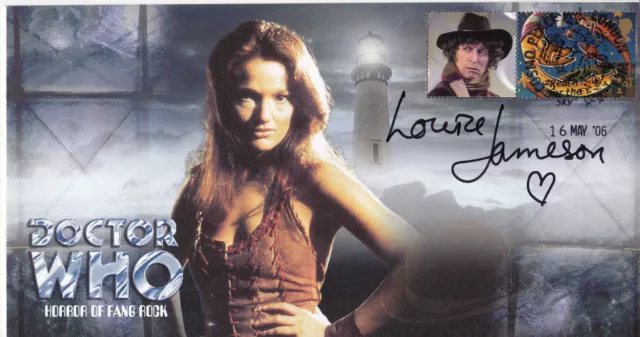 Dr Who - "Horror Of Fang Rock" Episode - Signed by LOUISE JAMESON
