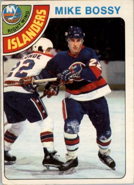 1978-79 O-Pee-Chee Nhl Hockey #115 Mike Bossy Rc Rookie New York Islanders