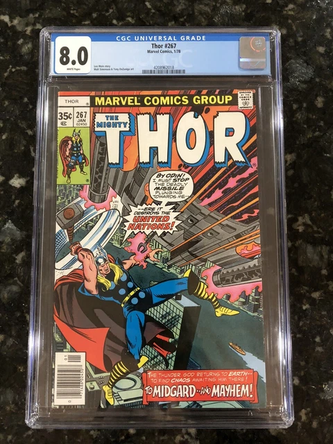 The Mighty Thor 267 CGC 8.0 1978 Walt Simonson Len Wein - BUY 1, GET $14 OFF 2
